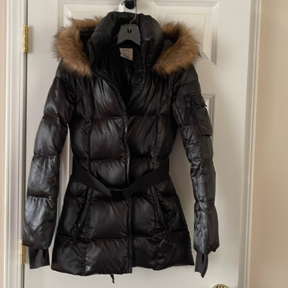 NYC down coat
